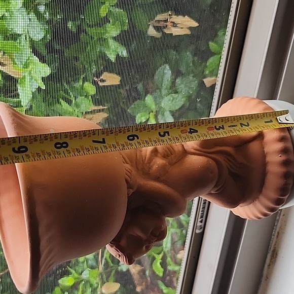 Ceramic cherub planter - Picture 7 of 8